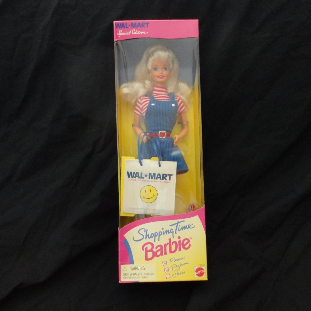 SHOPPING TIME BARBIE  WAL MART SPECIAL EDITION